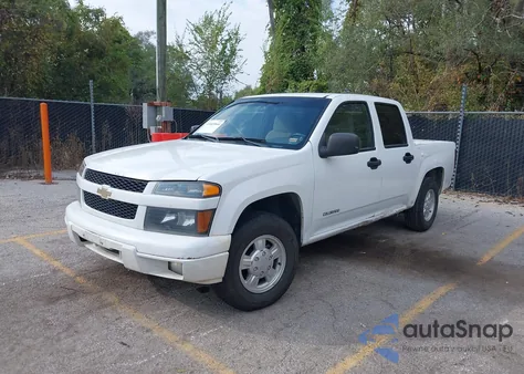2005 Chevrolet Colorado Ls из США, поврежденный, VIN 1GCCS136758108850